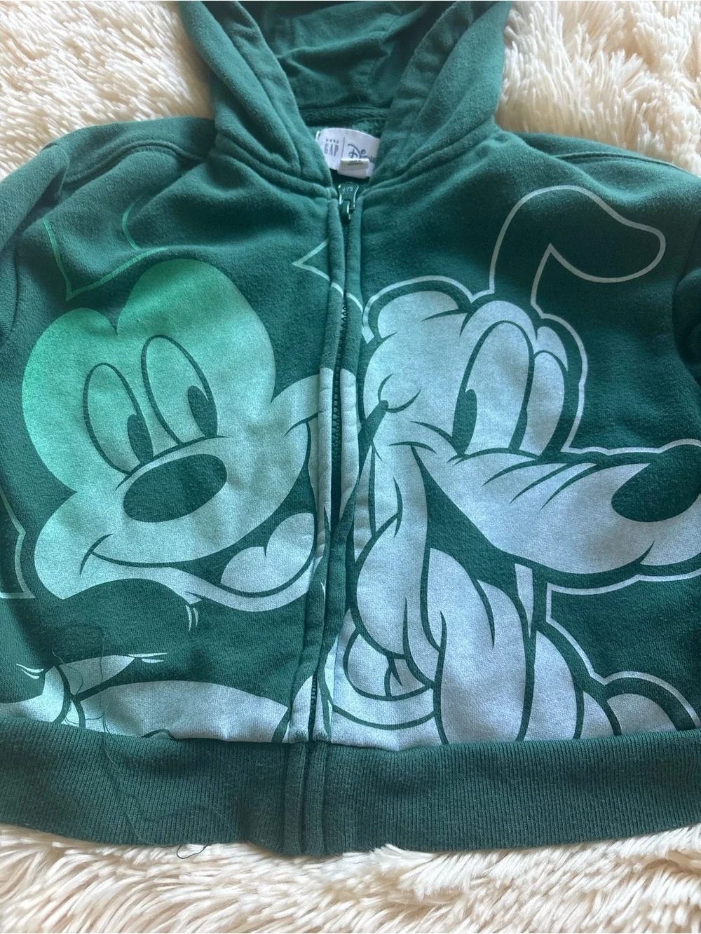 GAP Green Mickey & Pluto Hoodie and Sweatpants Set size 3